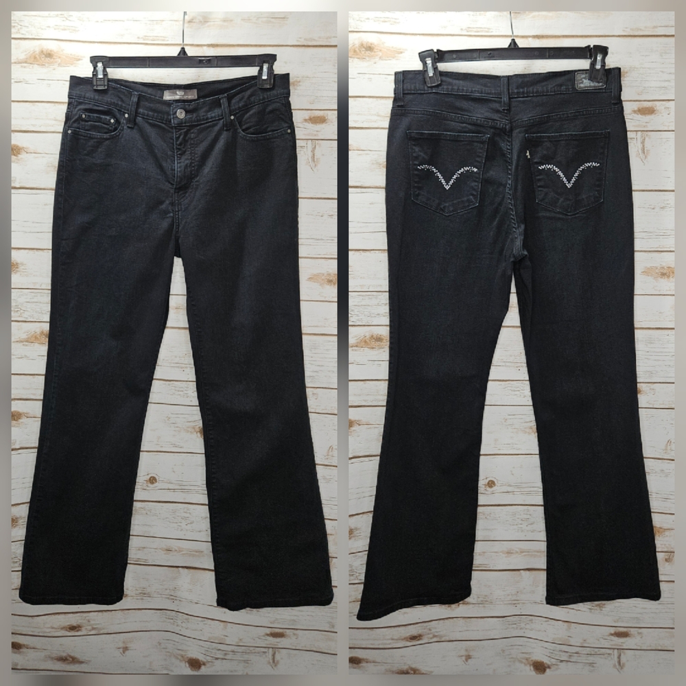 Levi's 512 Perfectly Slimming Boot Cut Jeans Size 14M